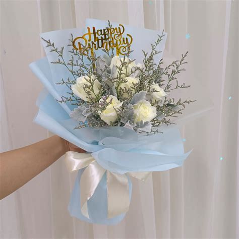 Mary Pink Roses Bouquet - Florist in KL