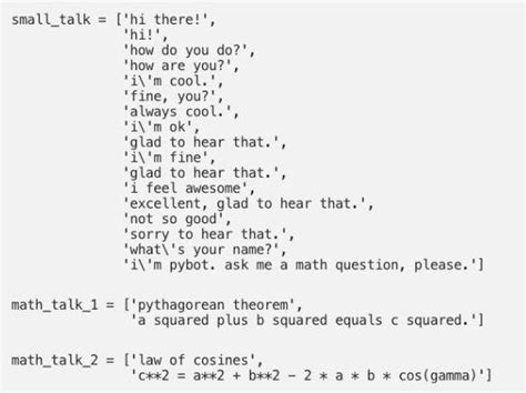 How to Make a Basic Conversation in Python 的图像结果