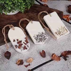 Candles Cabinet (Pack of 3) Handmade Wax Sachet Tablets – Organic Wax ...