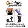 Qatalyze Extra Large and Thick NBR Yoga Mat for Men and Women (6 feet 2 ...
