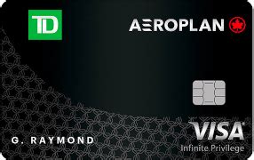 TD Aeroplan Visa*无限殊荣卡 | 道明加拿大信托
