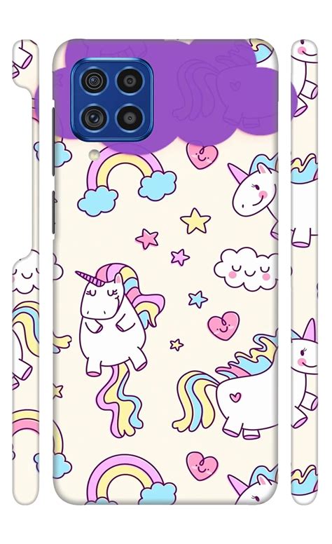 XTrust Samsung Galaxy F62 / M61 Premium Printed Designer Hard ...