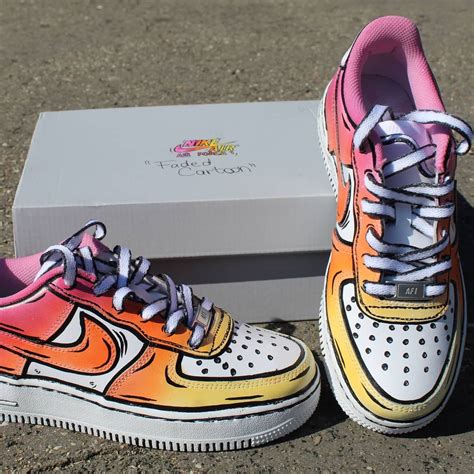 Cartoon air force 1 custom – Artofit