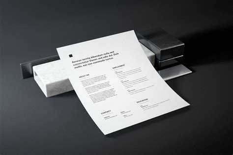 5 Free Granite Premium Stationery Bundle Mockup PSD Files - Good Mockups