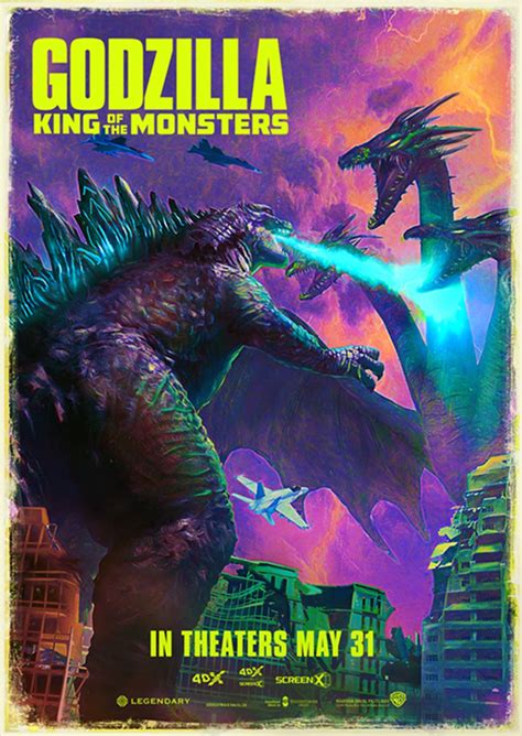 《哥斯拉2：怪兽之王》曝五张全新海报 你会Pick哪一款？