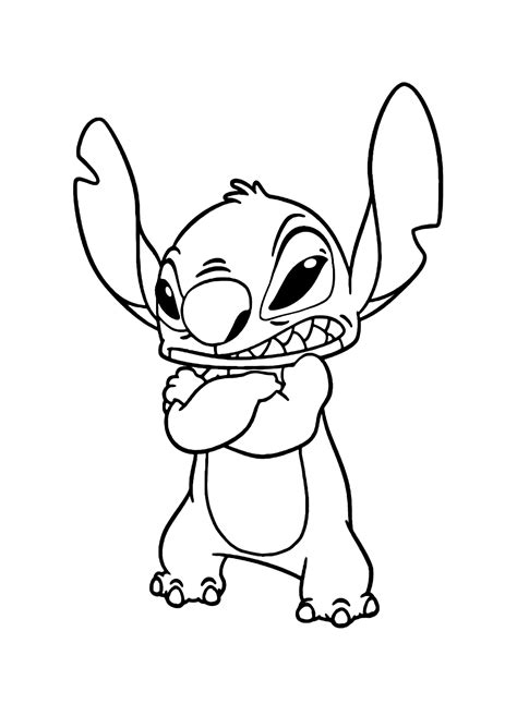 Free Printable Coloring Pages Stitch