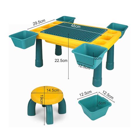 Kocke za decu sa stolom i stolicom 818369 | Volim svoj dom