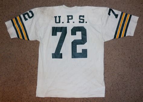 Mid 1980s University of Puget Sound Loggers Game Worn Football Jersey ...