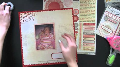 Image result for YouTube Tutorials Scrapbook Pages Layouts for Beginners