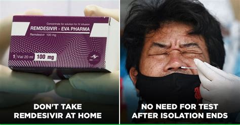 Here Are Govt's New COVID-19 Guidelines On Home Isolation, Use Of ...