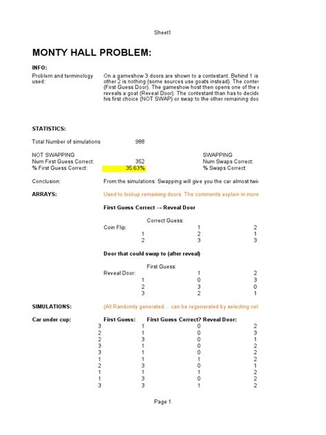 Image result for Monty Hall Problem Explained PDF