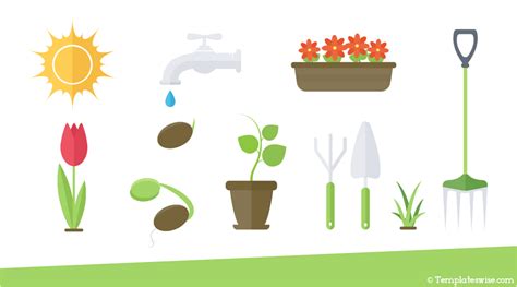 Spring Icons for PowerPoint - Templateswise.com