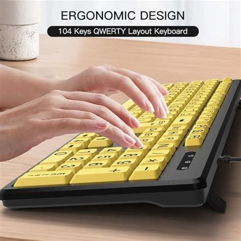 Image result for Large Print Computer Keyboard
