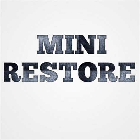 Mini Restore 的图像结果