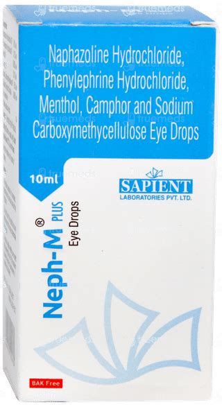 Neph M Plus Eye Drop 10 Ml - Uses, Side Effects, Dosage, Price | Truemeds