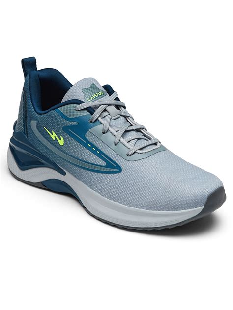 VESPER Grey Blue Men's Running Shoes– Campus Shoes