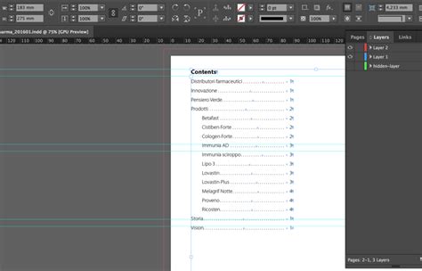 How to Make Table of Contents InDesign 的图像结果