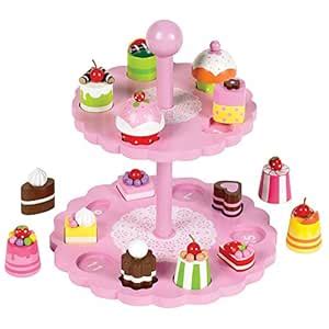 Tidlo High Tea Shape Matching Cupcake Set, Pink : Amazon.in: Toys & Games