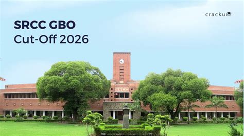 SRCC GBO Cut Off 2026, Check Previous Year Cut Offs Analysis