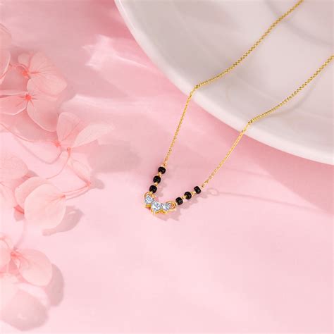 Buy Gold Mangalsutra Online - 14K and 18K Gold Mangalsutra – Heer by GIVA
