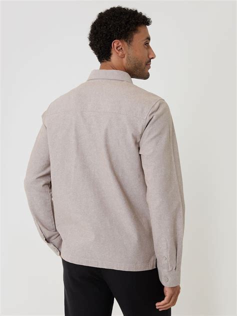 Buy Threadbare Brown Linen Blend Lightweight Shacket from Next India