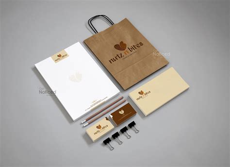 Business Stationery Design for Nutz N Bites | Get Noticed Studio