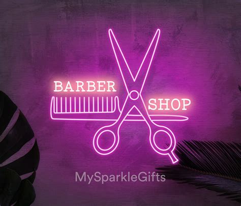Original Barber Shop Neon Sign Hair Salon LED Neon Light Sign - Etsy