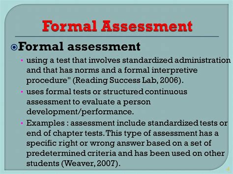 Formal Assessment Examples 的图像结果