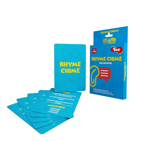 Toiing Rhyme Chime - Rhyming Riddles Card Game for Kids | Develops ...
