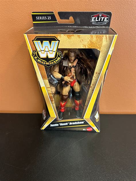 Mattel WWE Legends Elite Series 25 Justin “Hawk” Bradshaw Action Figur ...