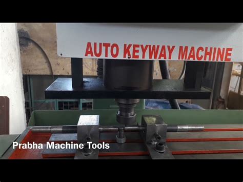 KeyWay Machine - Automatic Keyway Milling Machine Service Provider from ...