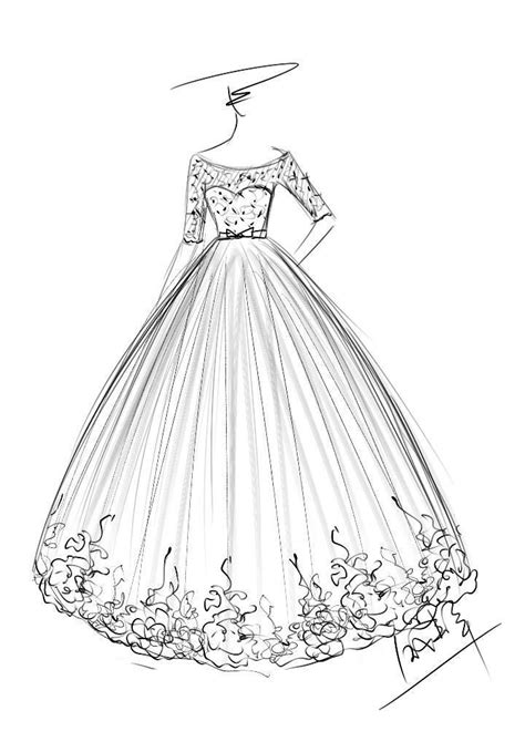 婚纱裙-婚纱礼服设计-服装设计
