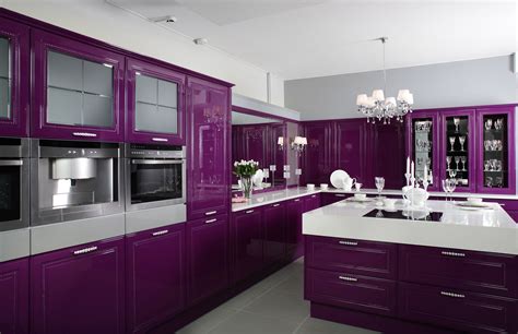 Purple Kitchen Cabinets You'll Love These Kitchen Island Color Ideas