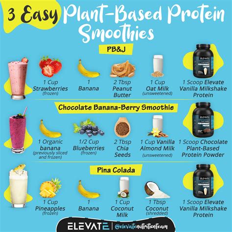 Organic Protein Shake Recipes | Bryont Blog