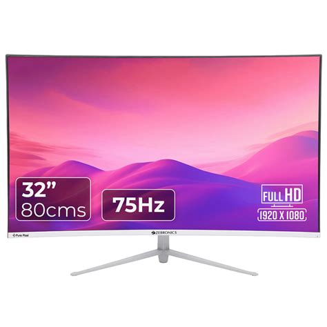 Buy curved panel monitor online at best prices | Croma