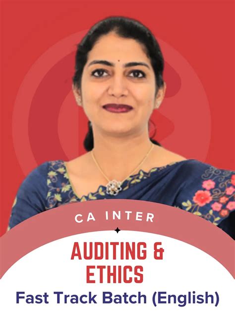 CA Inter Auditing and Ethics English Fast Track Batch by CA Aarti ...