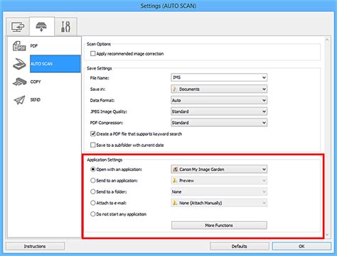 Image result for Canon Scan Control Panel