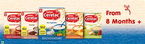Nestlé CERELAC Fortified Baby Cereal with Milk, Rice Vegetables – From ...