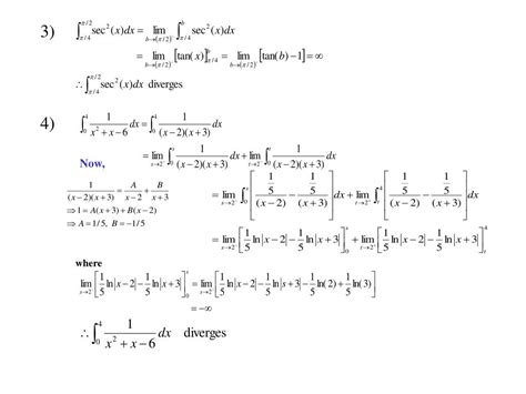 Image result for Improper Integrals Using Lemma Theorem