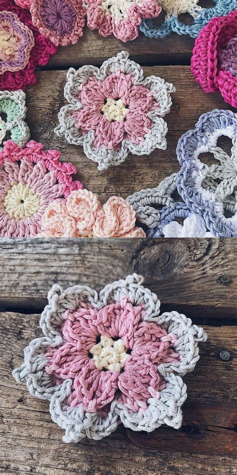 1+ Phenomenal Crochet a Puff Flower Ideas | Crochet flowers, Crochet ...