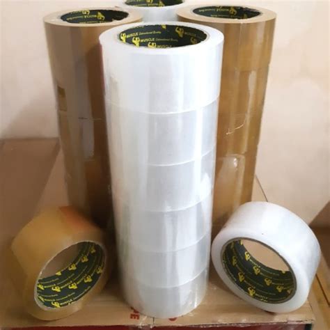 Jual LAKBAN MURAH BENING/COKLAT 2"(48MM×90Y) KUALITAS DAIMARU PROMO ...