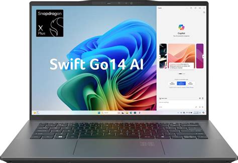Acer Swift Go 14 Next Gen AI PC Snapdragon X Plus - (16 GB/512 GB SSD ...