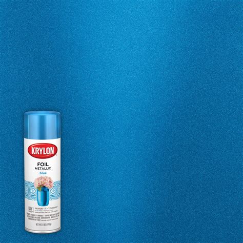 Metallic Blue Spray Paint