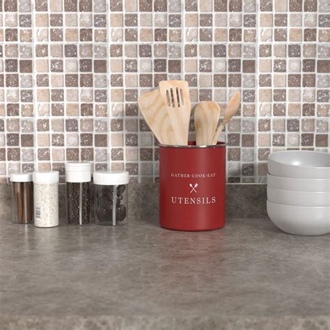 Buy Barnyard Designs Metal Kitchen Utensil Holder for Countertop ...