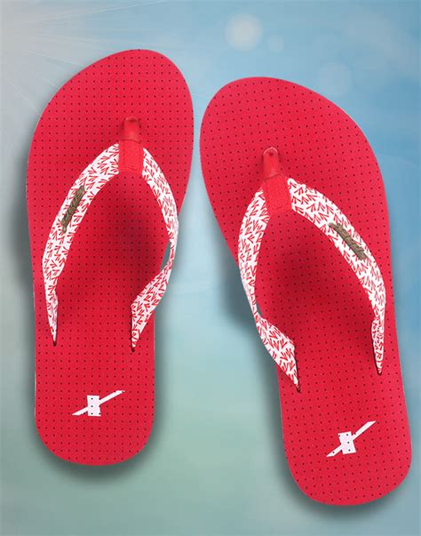 Shop Red SPARX Flip flops for Ladies SFL 558 Online at Best Price