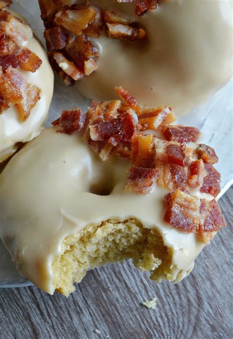 Maple Bacon Donuts - WonkyWonderful