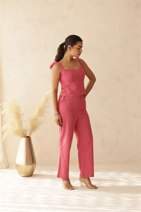 BOBMSHELL LINEN COORD SET – Sajilo