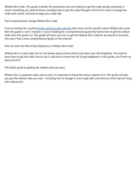 How to Get Wildcat Code 的图像结果