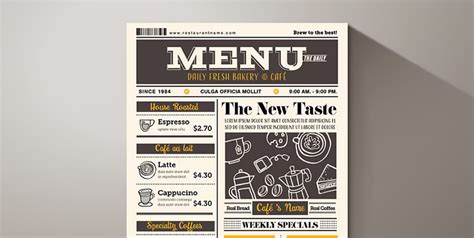 Image result for Adobe InDesign Menu Design