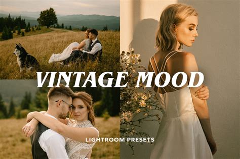 VINTAGE MOOD Lightroom Presets, Film Presets, Vintage Presets - FilterGrade
